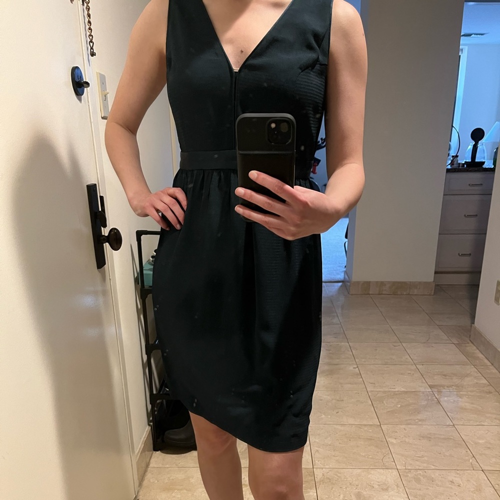 Sessun emerald green dress (from Paris!)